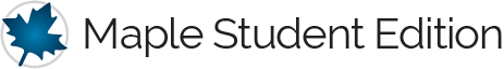 Maple Student Edition Logo